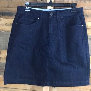 Croft and Barrow denim jean skirt stretch size 4